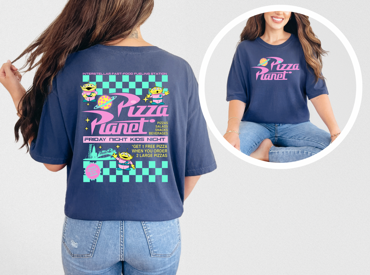 Pizza Planet Shirt | Cute Theme Park Shirt | Vacation Outfit Tee