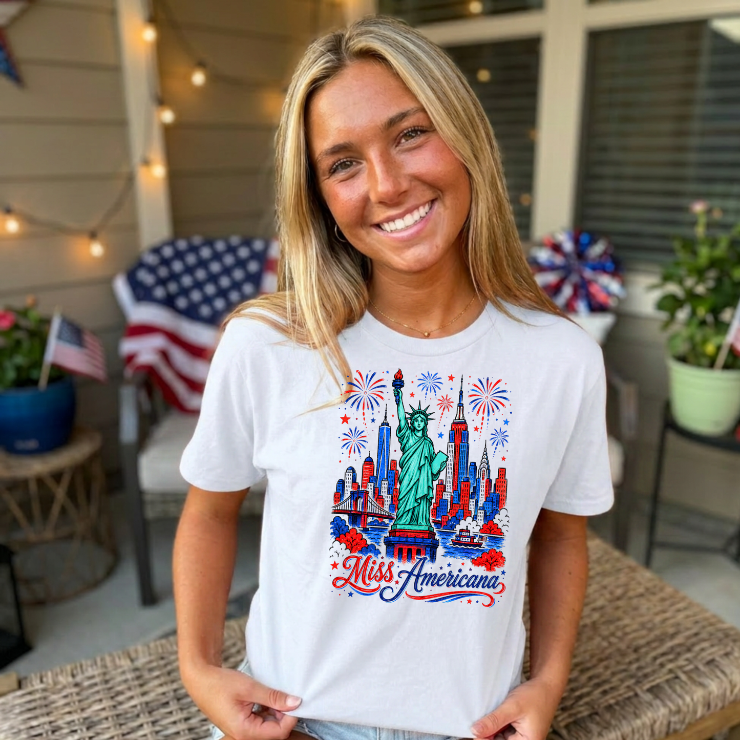 Miss Americana TANK OR TEE - COMFORT COLORS