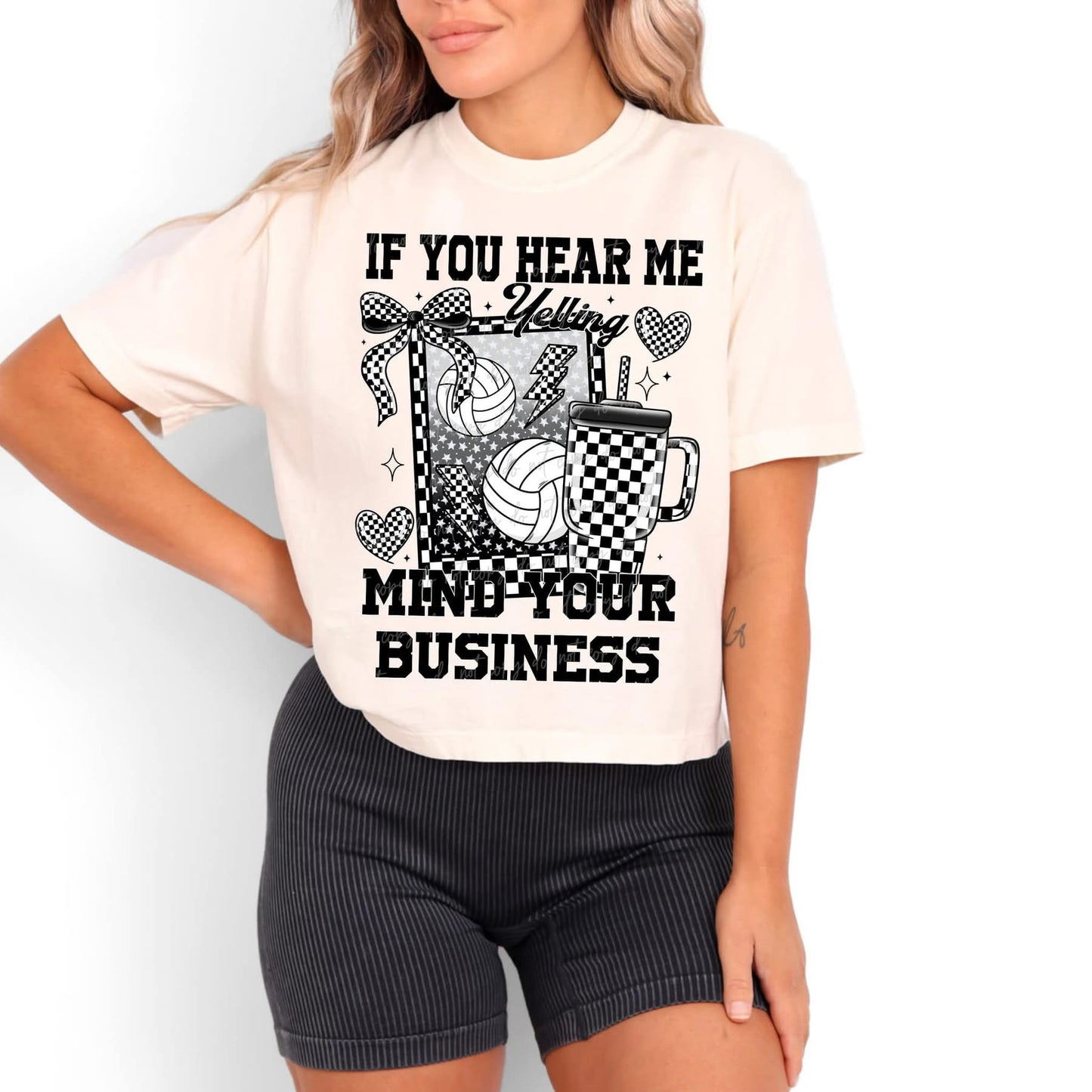 Funny Volleyball Mom Shirt