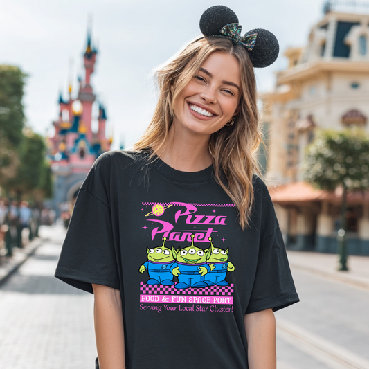 PIZZA PLANET Shirt | Cute Theme Park Shirt | Vacation Outfit Tee