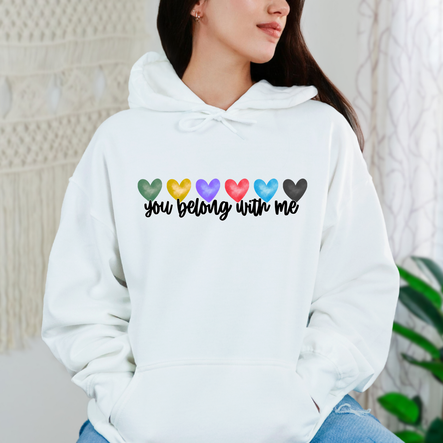 you belong with me hoodie