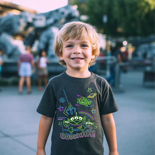 OOOO ALIEN SHIRT FOR KIDS