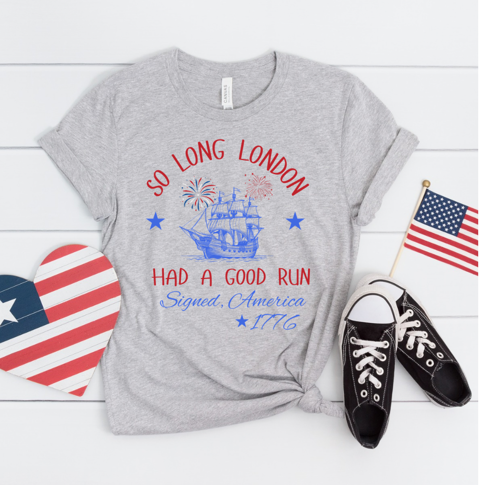 SO LONG LONDON SHIRT Shirt - Bella Canvas