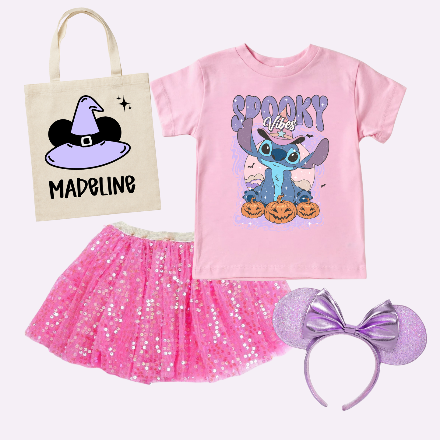 SPOOKY STITCH HALLOWEEN Magical Theme Park Halloween Kids Shirt | Toddler & Youth Sizes