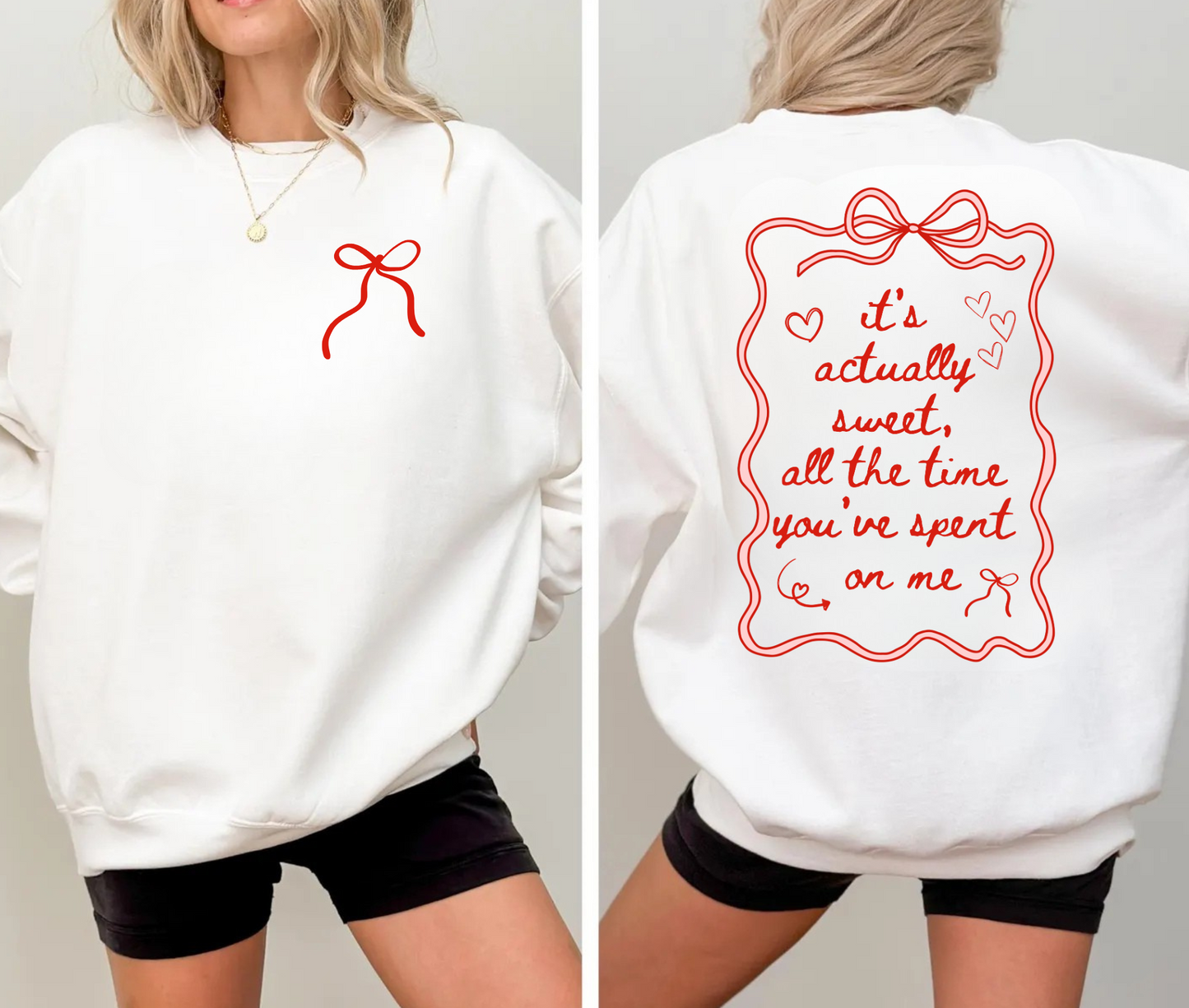 ROMANTIC SWEATSHIRT