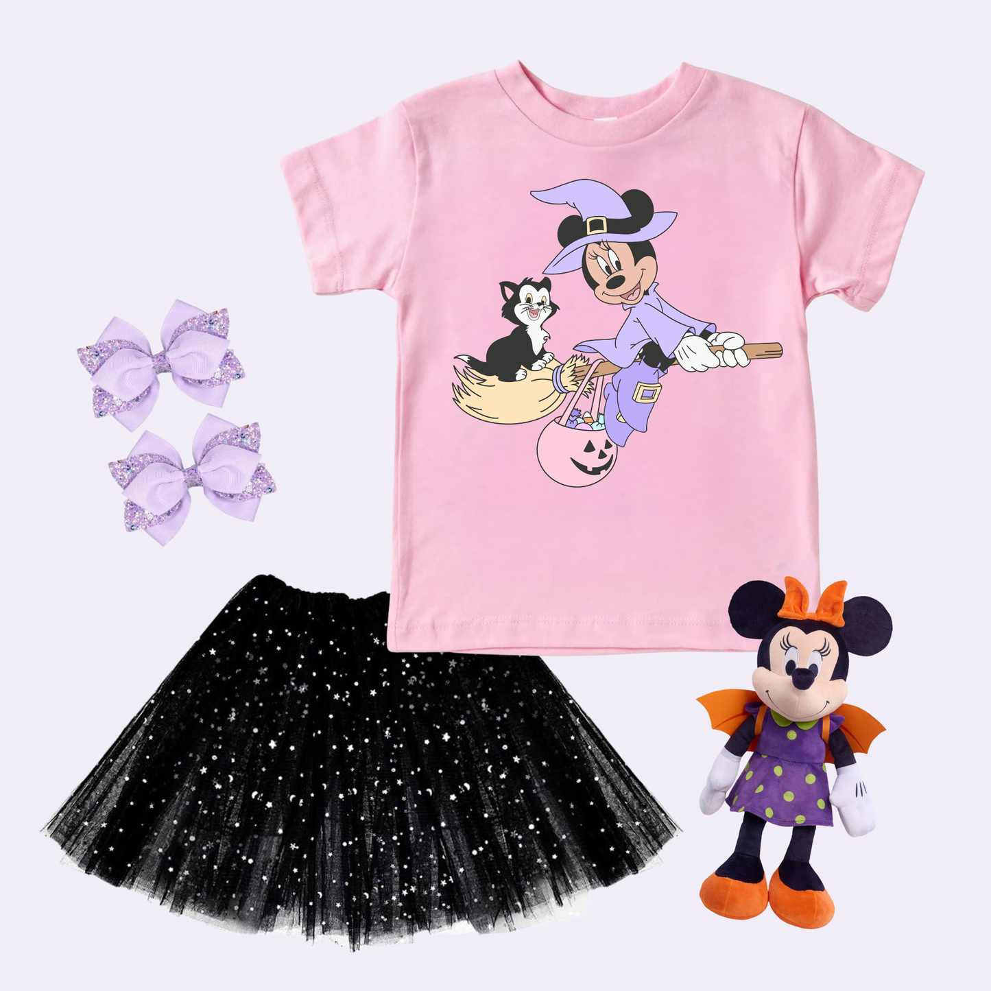 MINNIE WITCH HALLOWEEN Magical Theme Park Halloween Kids Shirt | Toddler & Youth Sizes