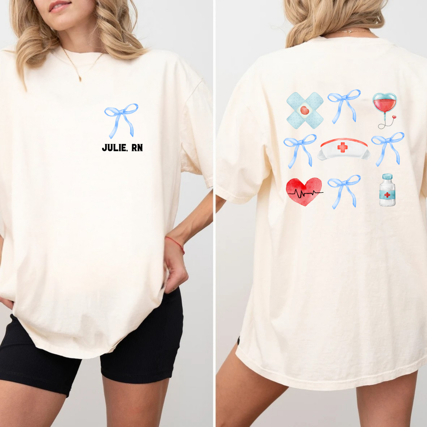 Custom Nurse Comfort Colors Shirt