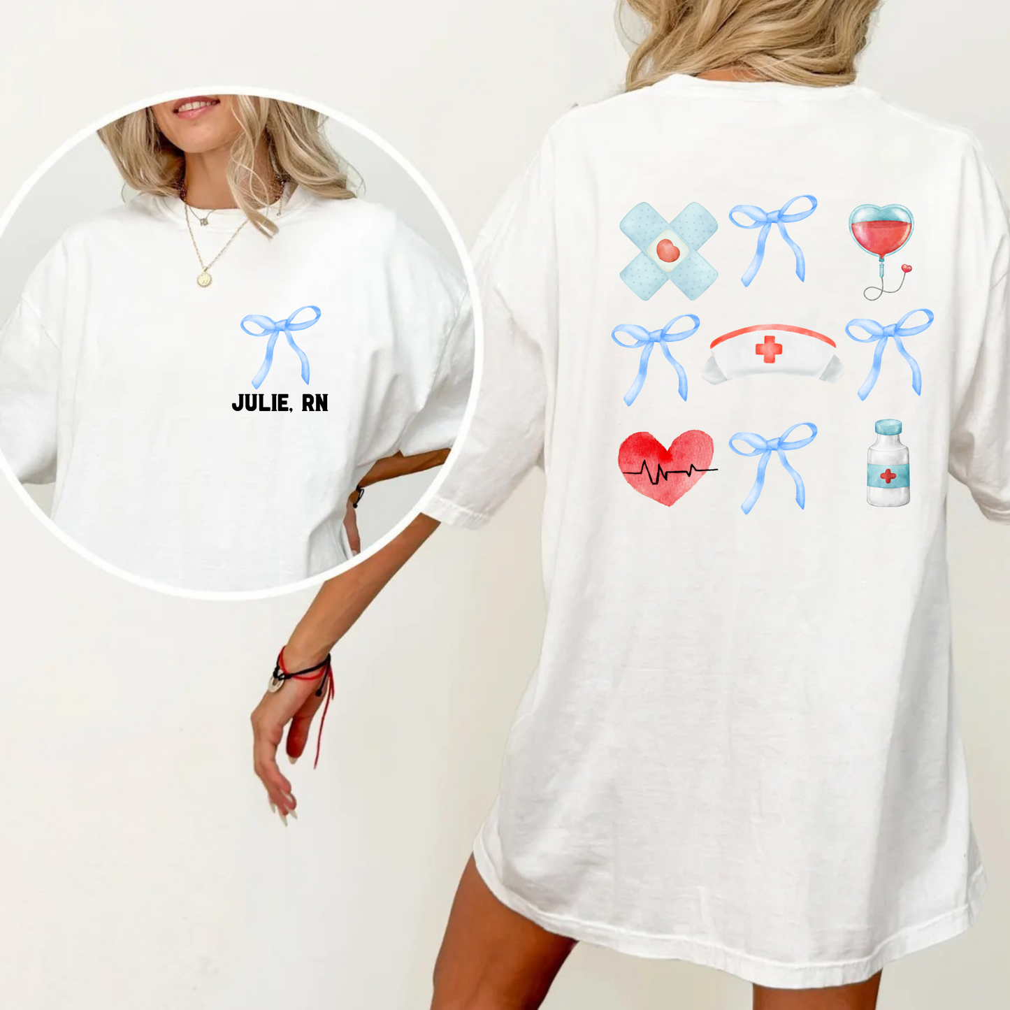 Custom Nurse Comfort Colors Shirt