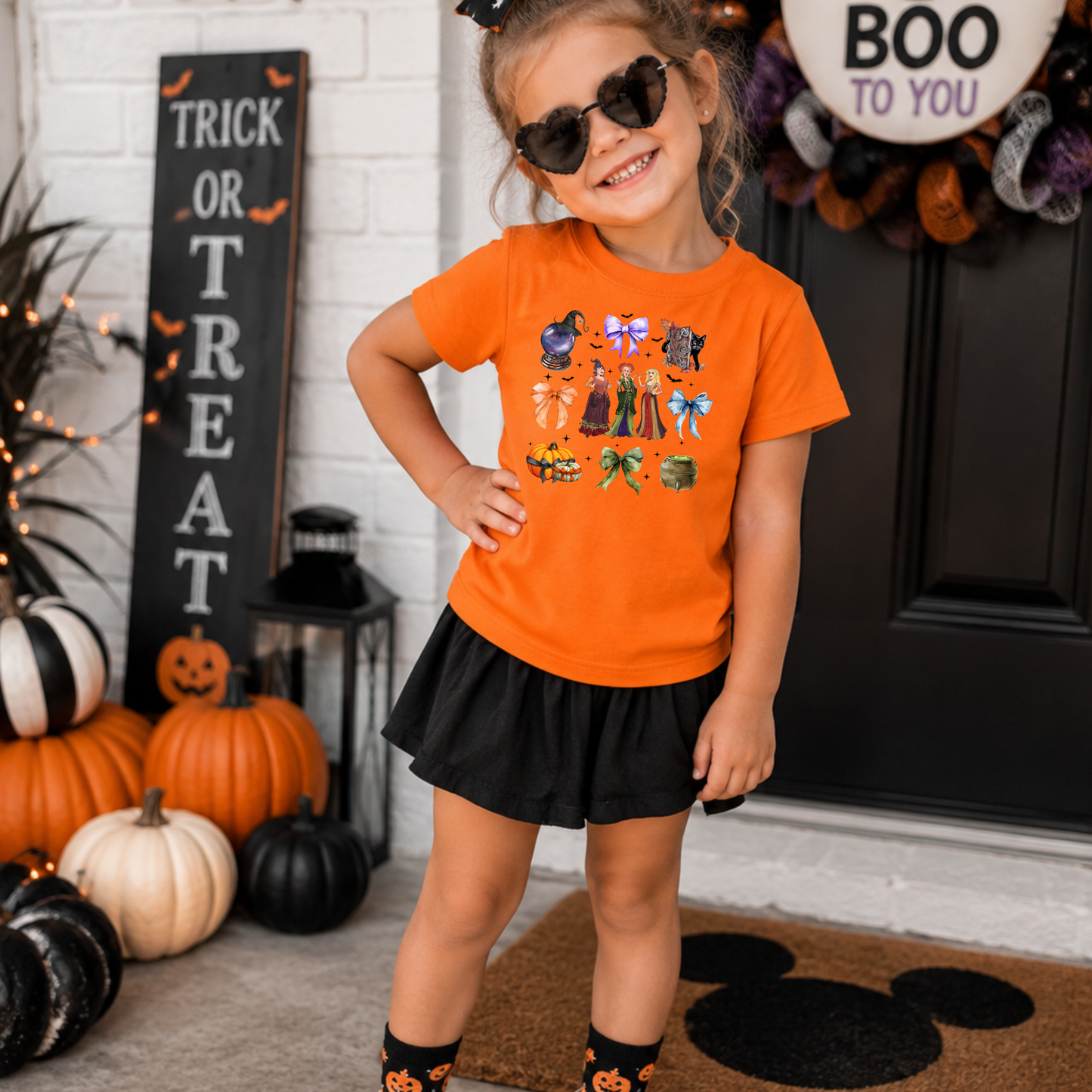 HP WITCH SISTERS HALLOWEEN Magical Theme Park Halloween Kids Shirt | Toddler & Youth Sizes