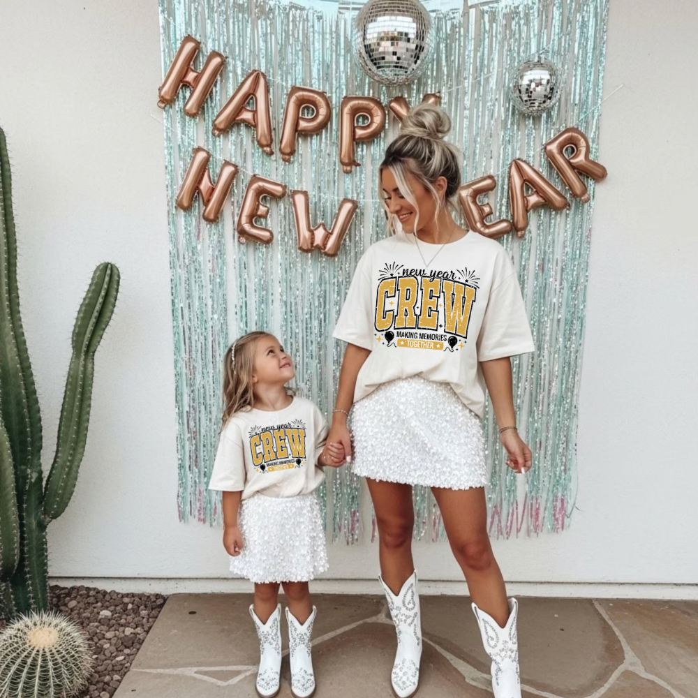 NEW YEAR CREW - Short or Long Sleeve Shirt