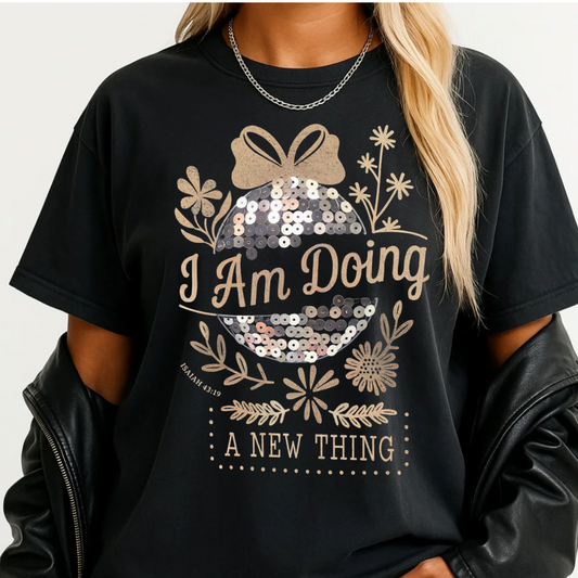 DOING A NEW THING - Short or Long Sleeve Shirt