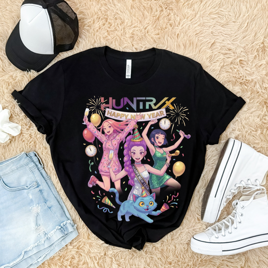 K-POP NEW YEAR SHIRT - Short or Long Sleeve Shirt