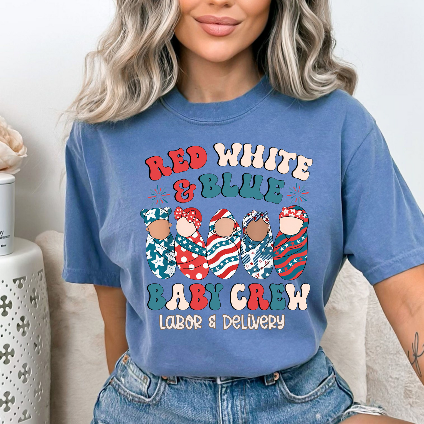 July 4th L&D Nurse Shirt