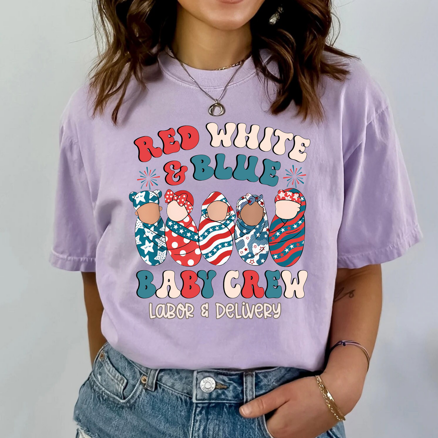 July 4th L&D Nurse Shirt