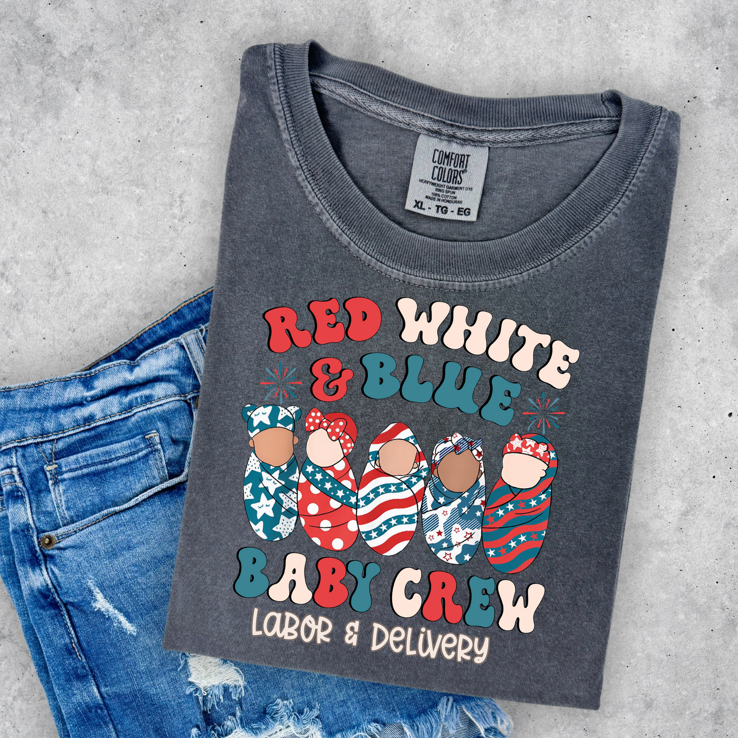 July 4th L&D Nurse Shirt