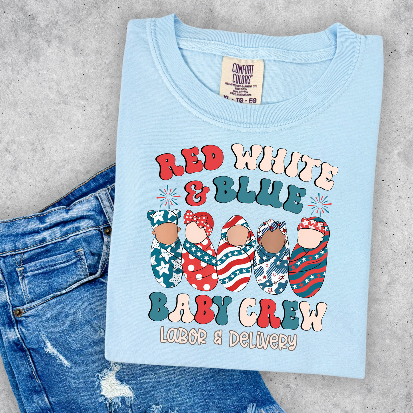 July 4th L&D Nurse Shirt