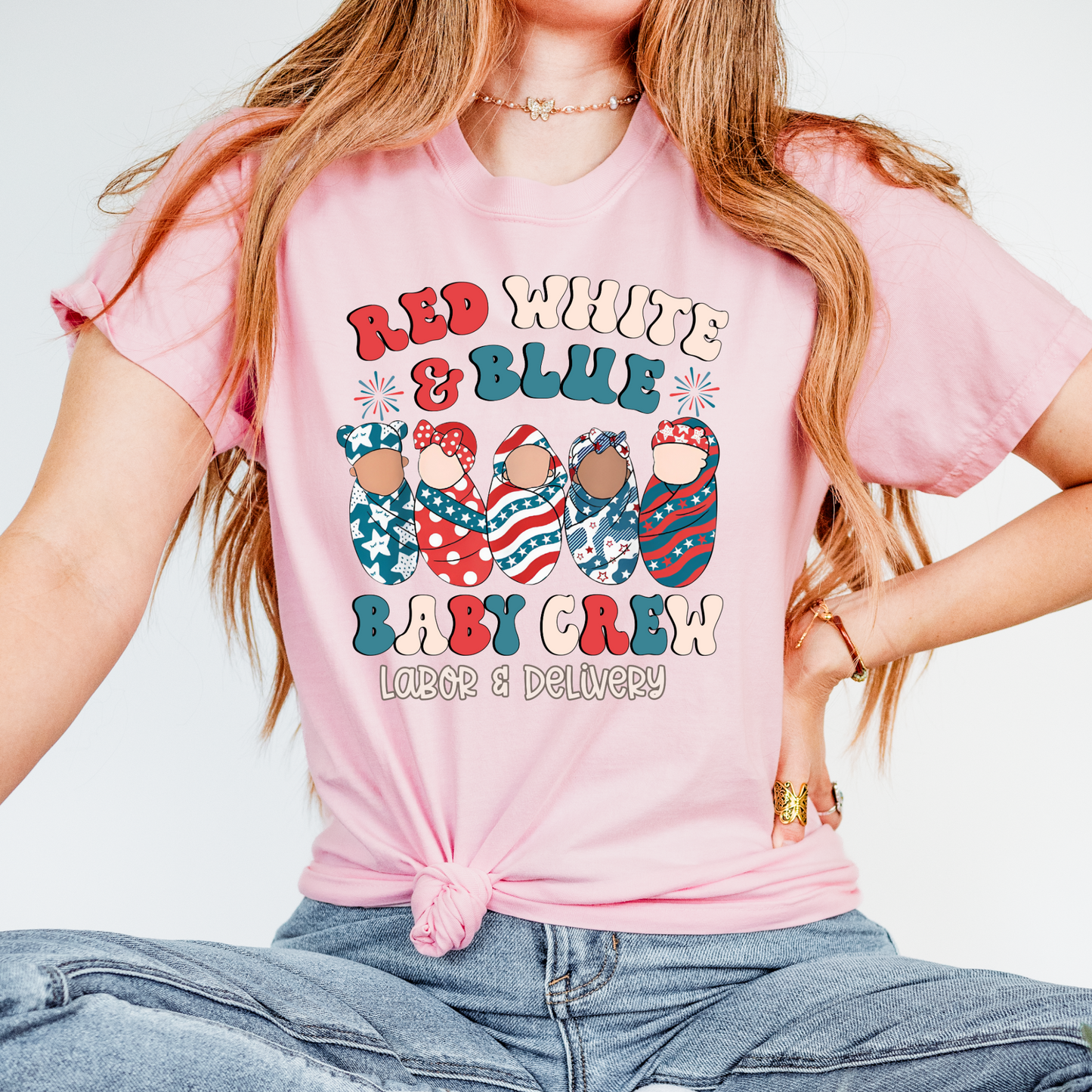 July 4th L&D Nurse Shirt