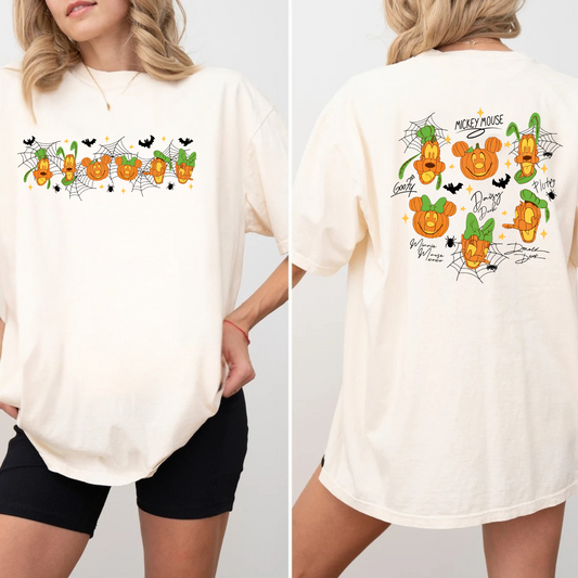 Mouse Gang Pumpkin Patch Halloween Shirt