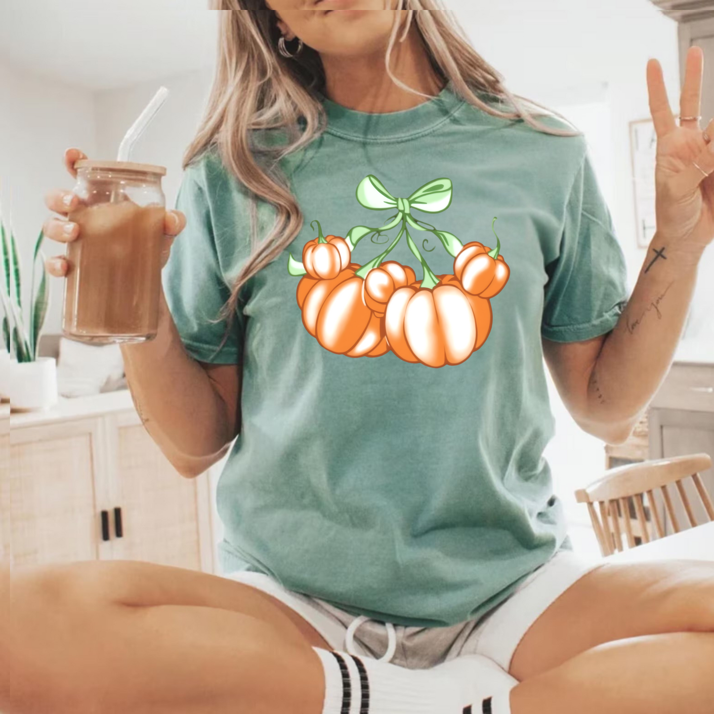 Pumpkin Mouse Cherries Shirt