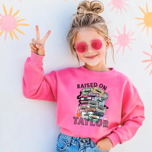 RAISED ON TAY YOUTH Crewneck Sweatshirt