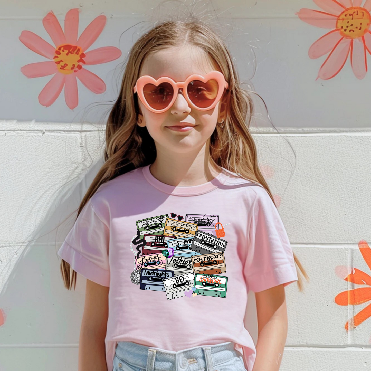 TS Cassette Tape Shirt for Youth