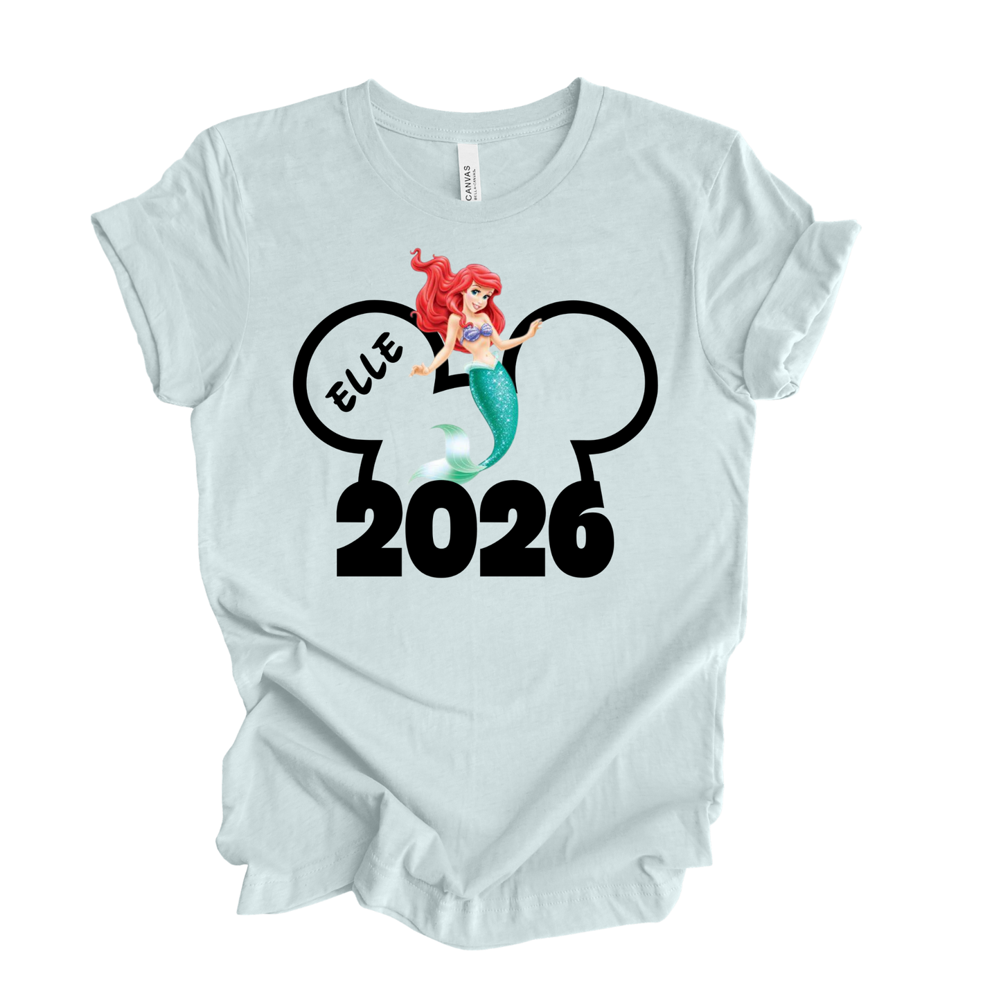 Personalized 2026 Family Trip Shirt | Custom Matching Vacation Tee with Name | Park Day Outfit for Families | Gift for Trip Reveal