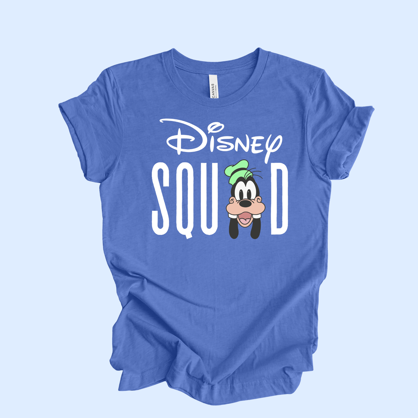 Custom Character Squad Shirt for Families | Matching Squad Vacation Shirts | Personalized Family Trip Outfit | Group Theme Park Shirts