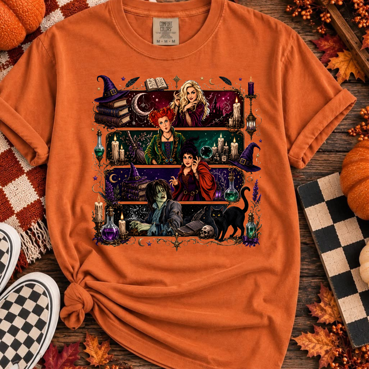 HP WITCHES Halloween Shirt | Magical Theme Park Shirt & Tank | Adult Comfort Colors Tee