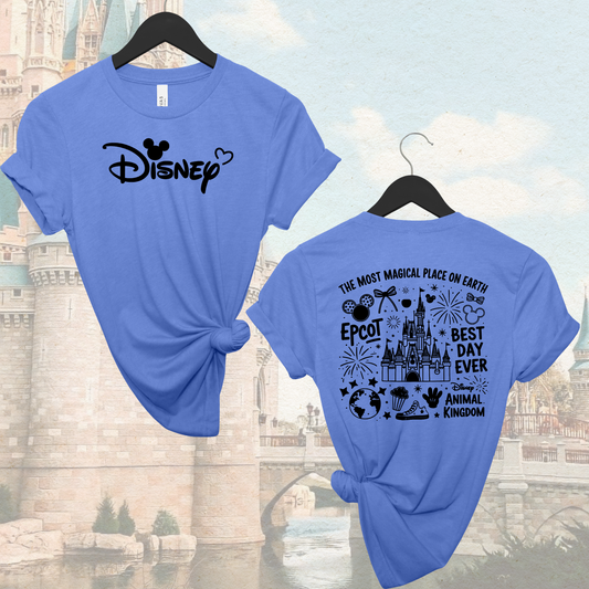 Matching Family Vacation Shirts 2026 | Most Magical Place on Earth Tee | Family Trip Reveal Outfit | Bella Canvas Travel Shirts | Gift for Families