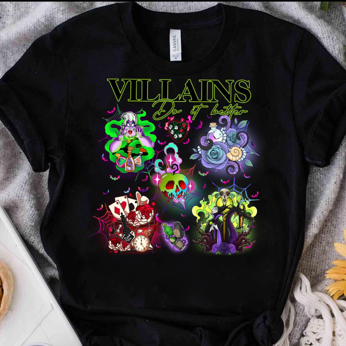 HALLOWEEN VILLAINS DO IT BETTER COMFORT COLORS SHIRT