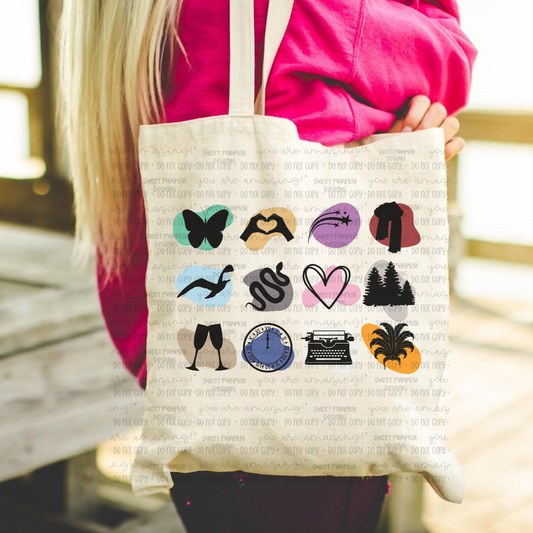 12 E-R-A-S Tote Bag