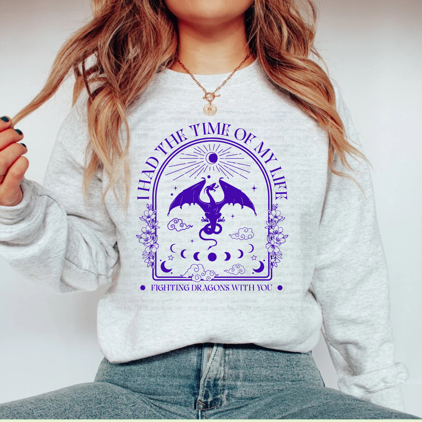 FIGHTING DRAGONS SWEATSHIRT