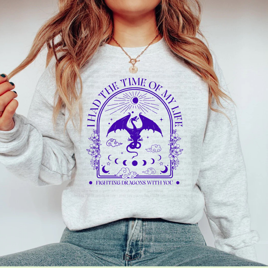 FIGHTING DRAGONS SWEATSHIRT