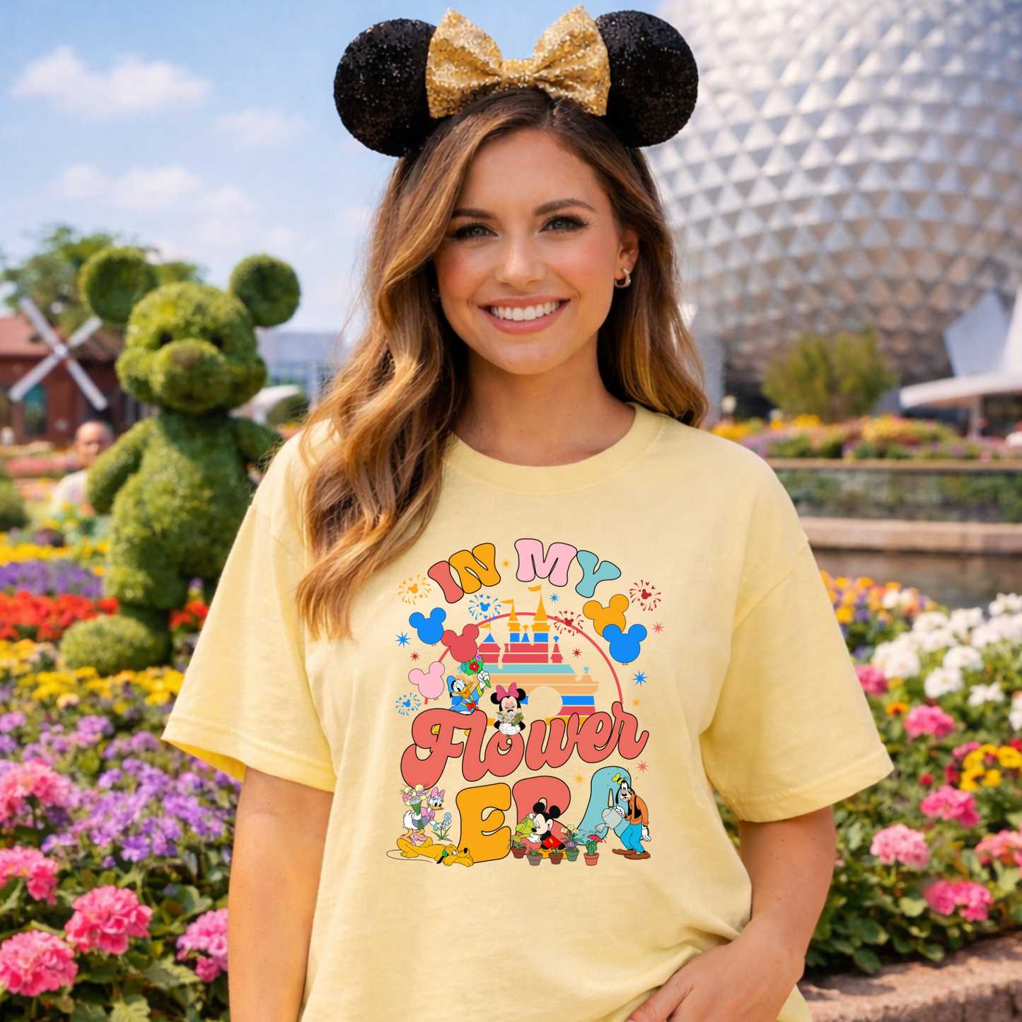 In My Flower Era Shirt – Flower & Garden Festival Outfit, Spring Park Day Tee, Comfort Colors Youth & Adult, Gift for Women Moms Girls