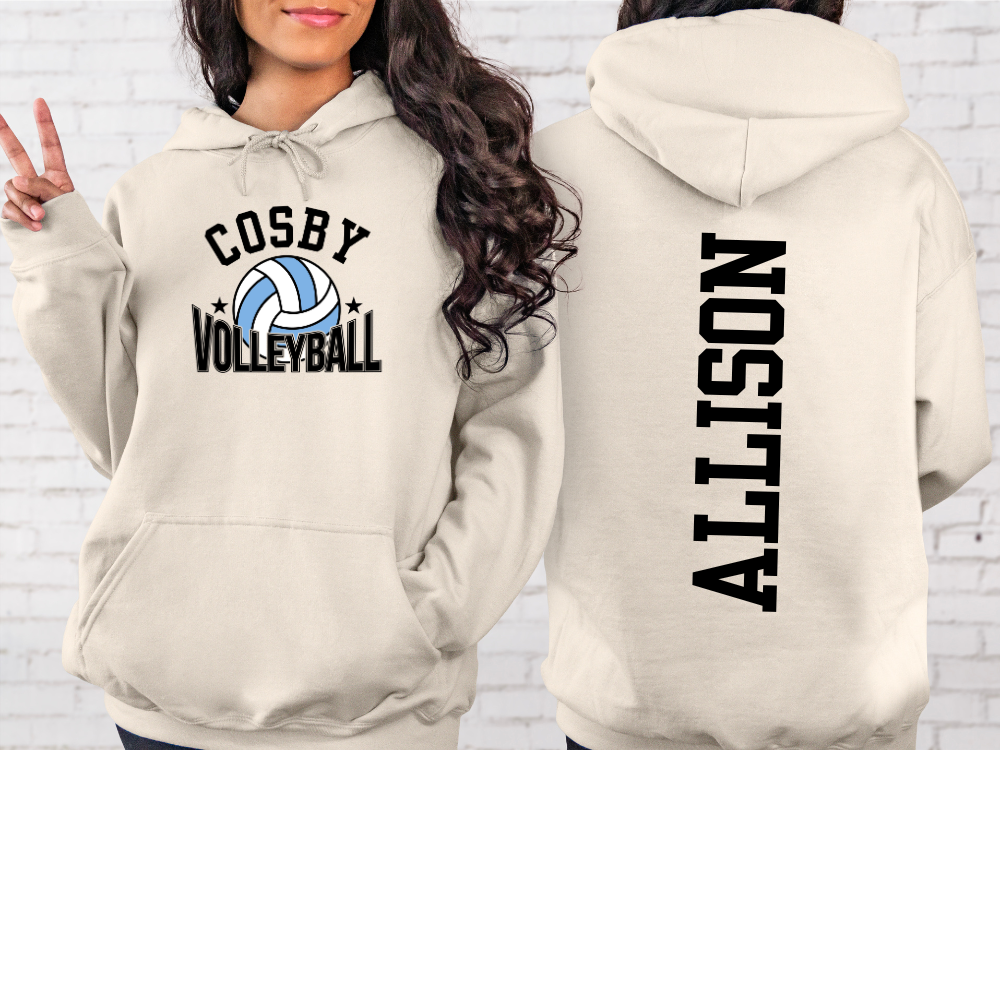 Cosby Volleyball Hoodie