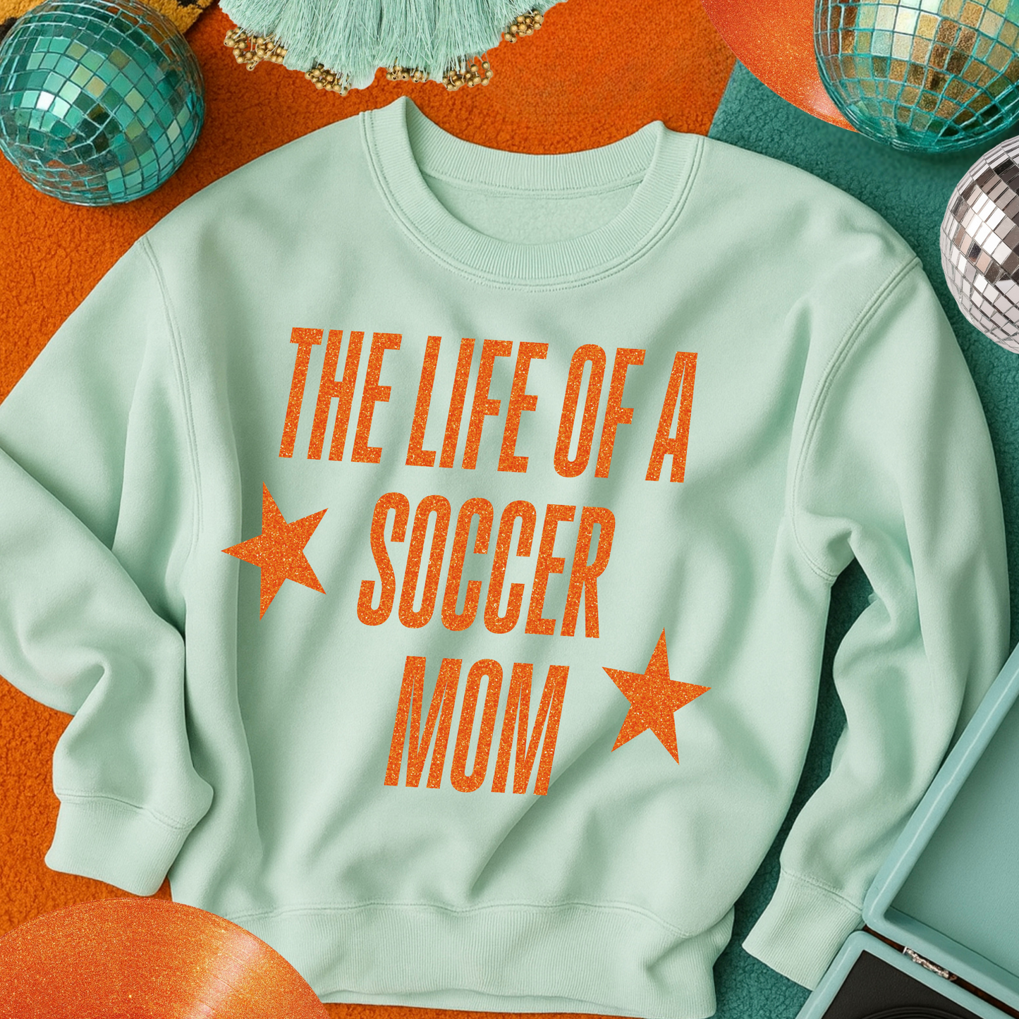 SOCCER MOM sweatshirt