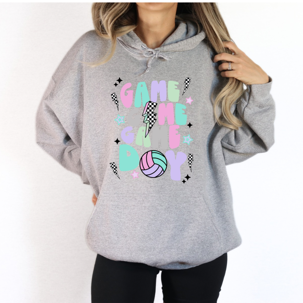 Volleyball Game Day Hoodie