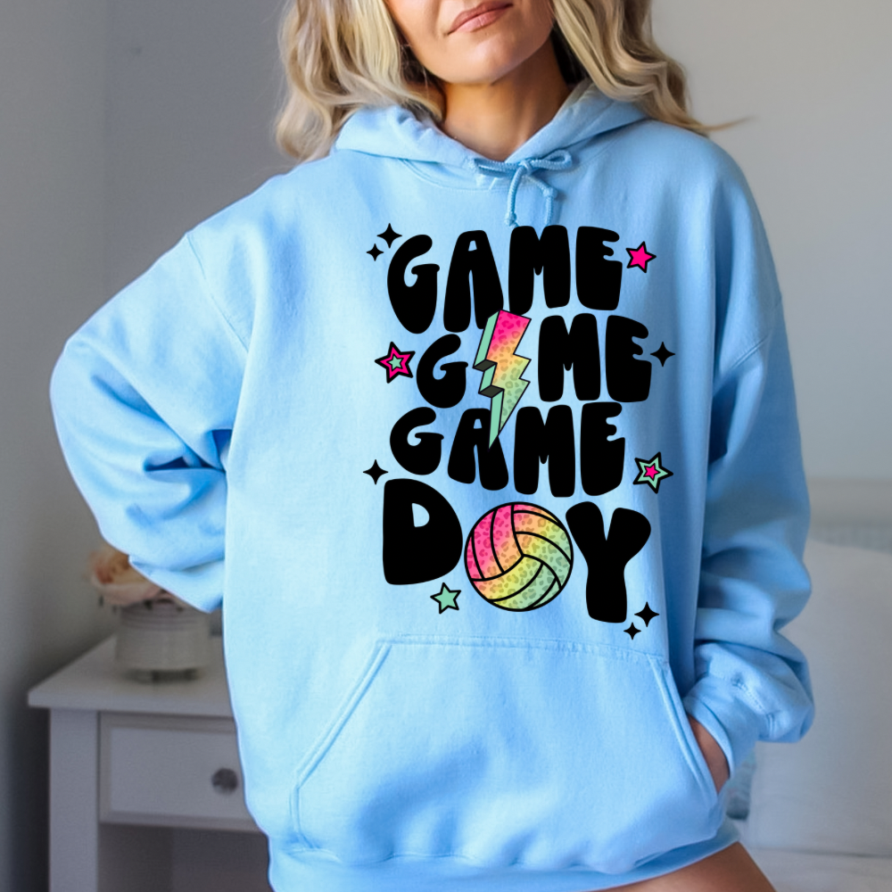 Volleyball Game Day Hoodie
