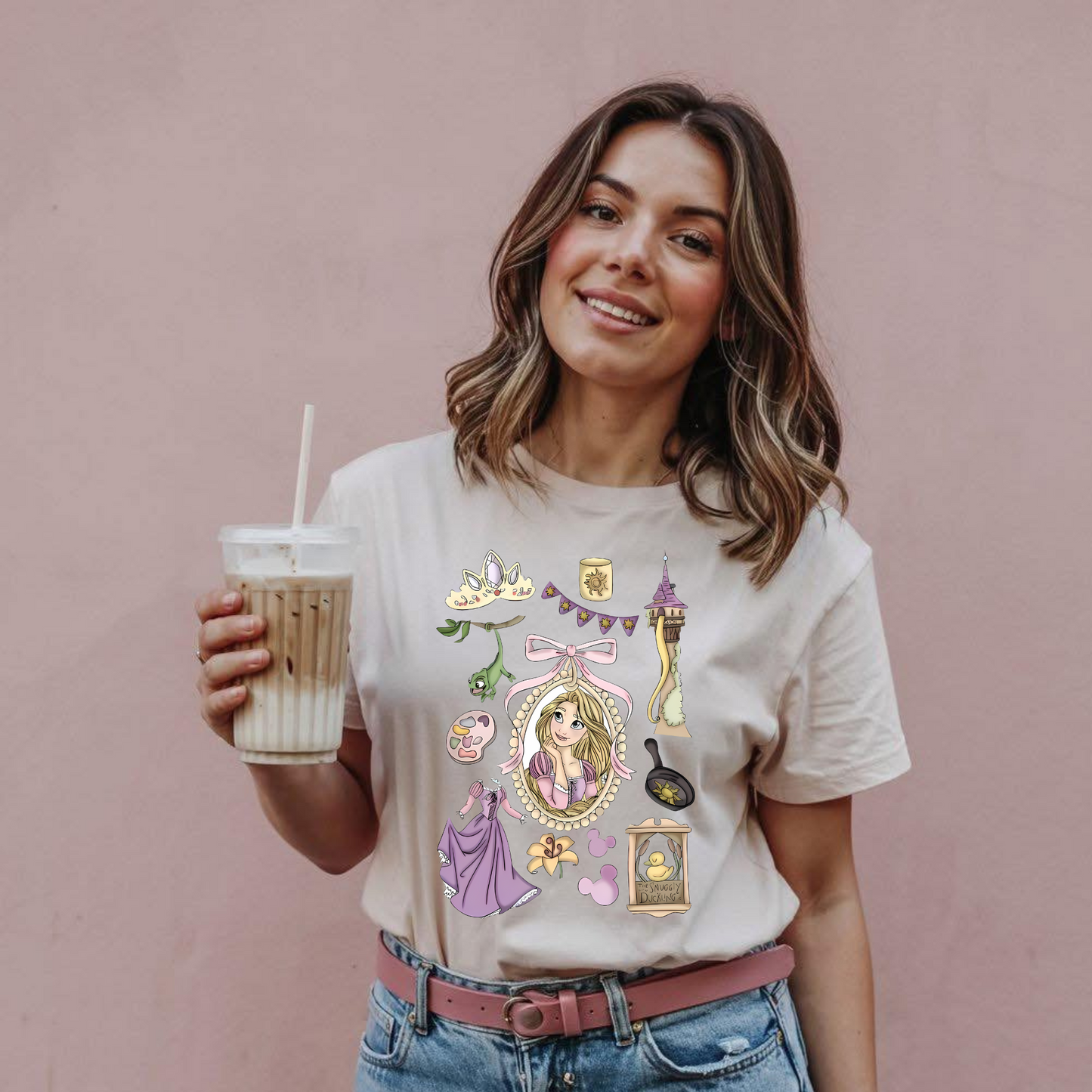 Punzie Collage Shirt