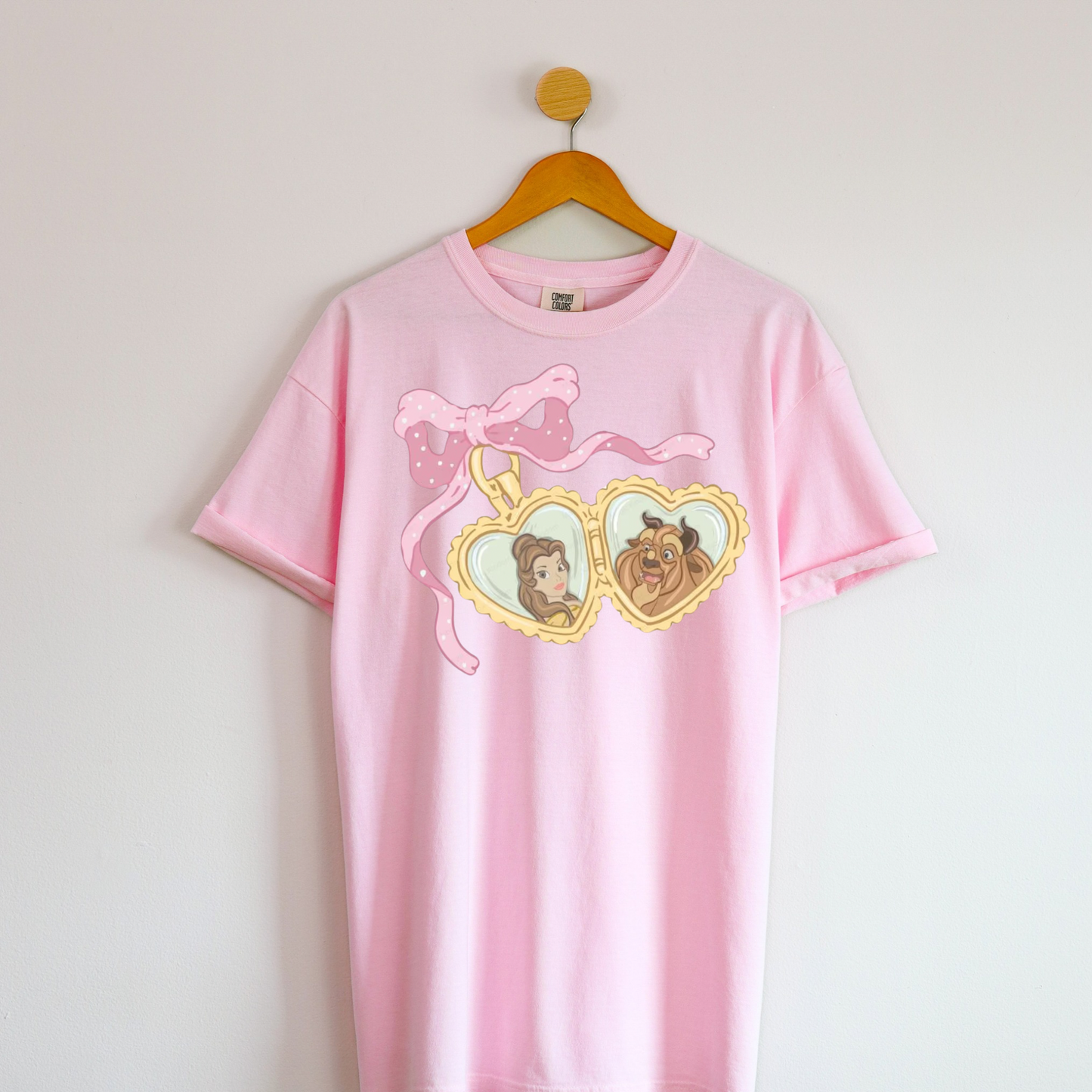 Princess and Beast Heart Locket