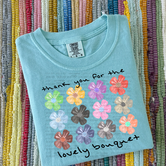 Lovely Bouquet Comfort Colors Shirt