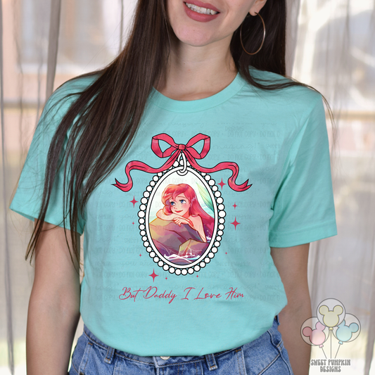 Mermaid I Love Him Shirt - Bella Canvas -In My Birthday Era Sale ⭐