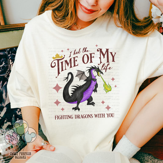 Fighting Dragons Shirt - Bella Canvas -In My Birthday Era Sale ⭐