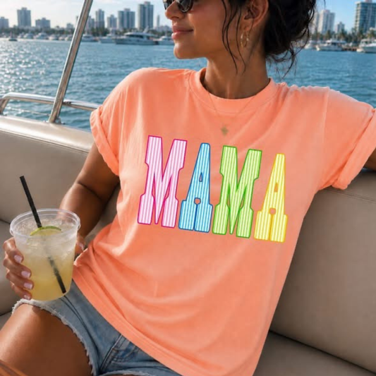 MAMA - $20 COMFORT COLORS NEON SUMMER SALE