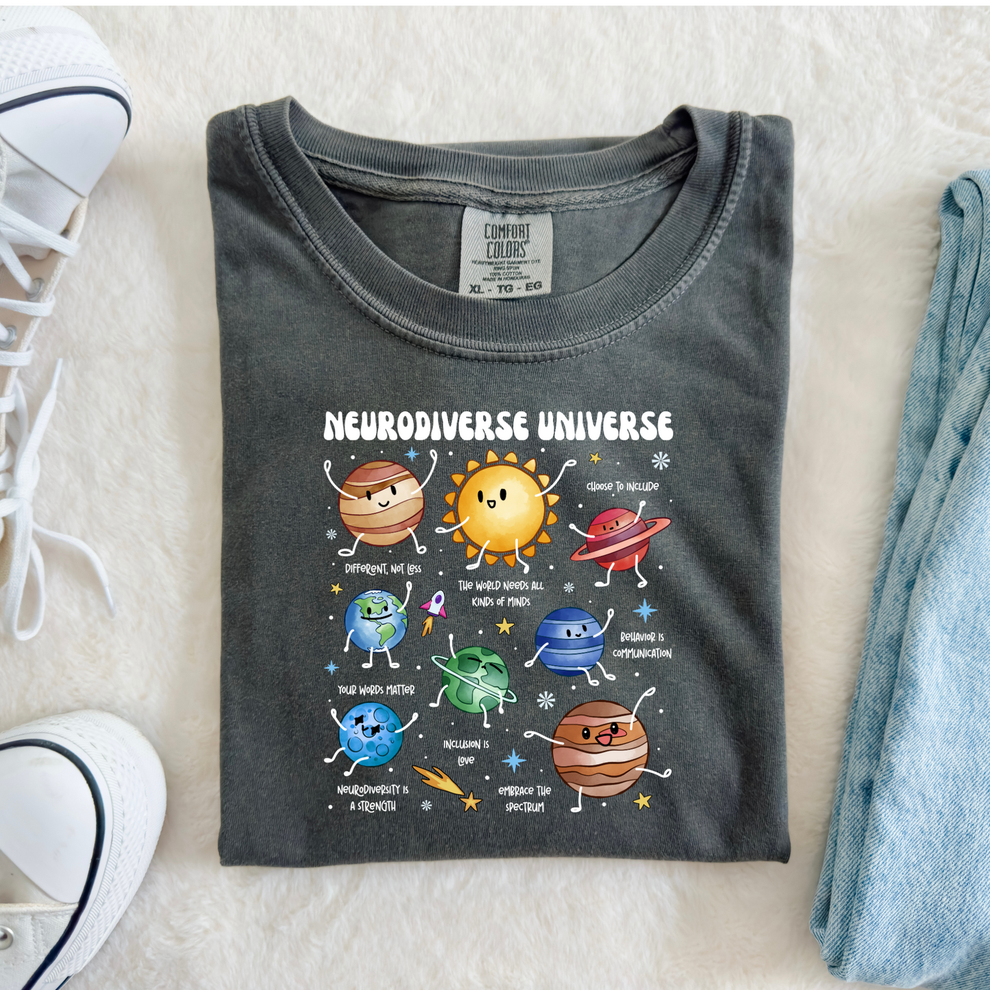 Neurodiverse Universe Teacher Shirt