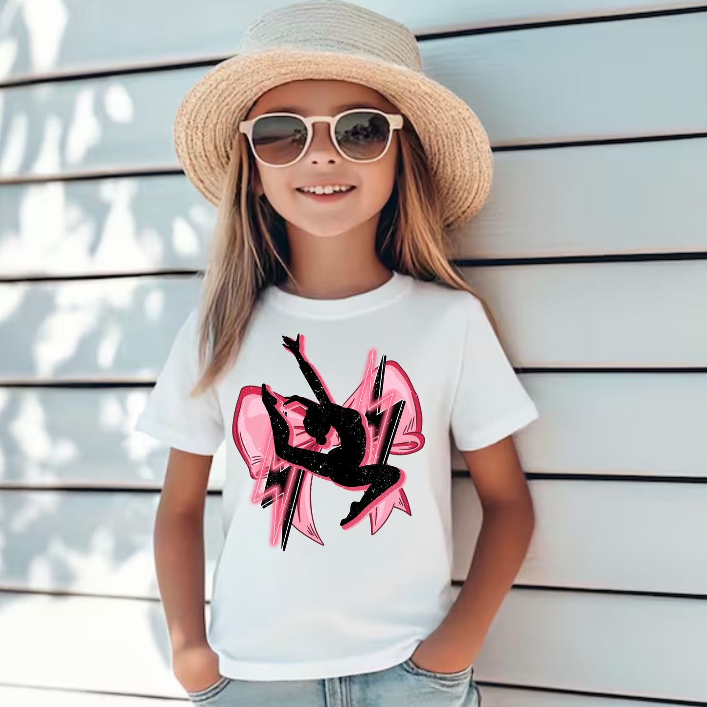 Dance Bow Shirt for Girls
