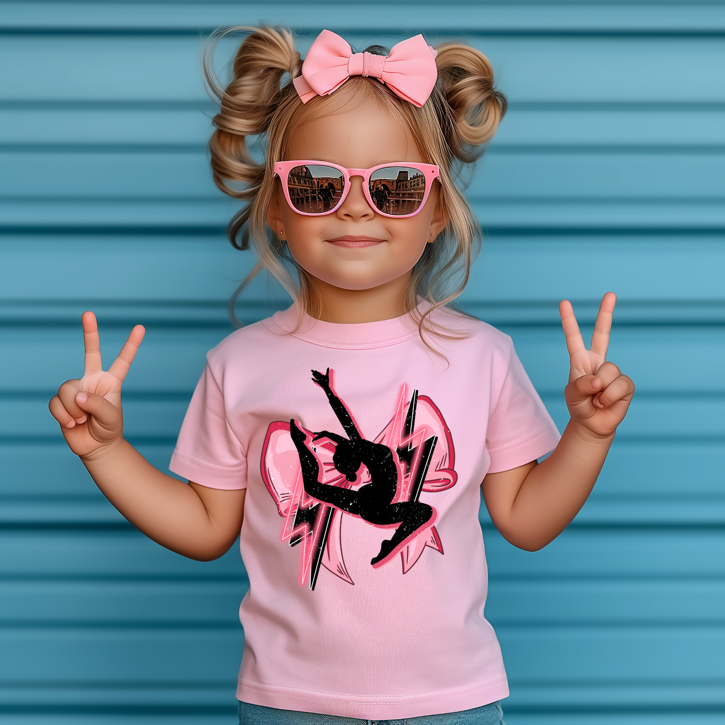 Dance Bow Shirt for Girls