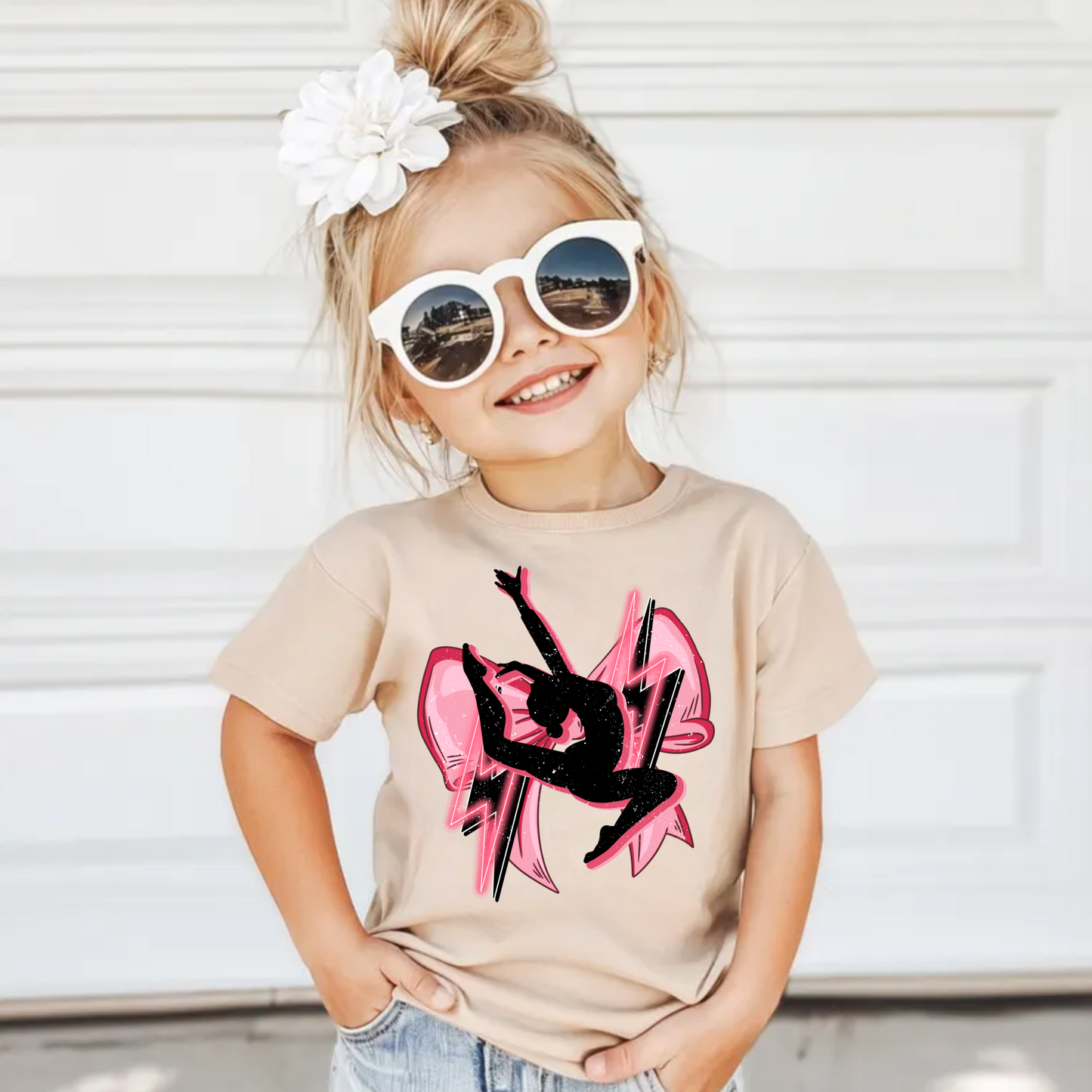 Dance Bow Shirt for Girls
