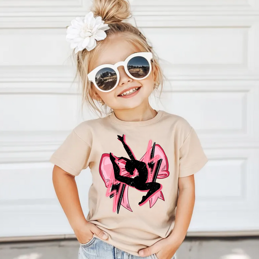 Dance Bow Shirt for Girls