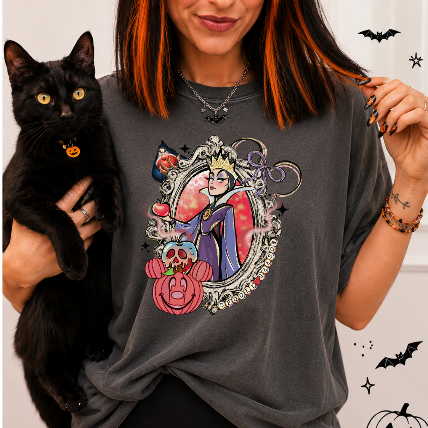 Evil Queen Villain Frame Shirt - Comfort Colors Tee